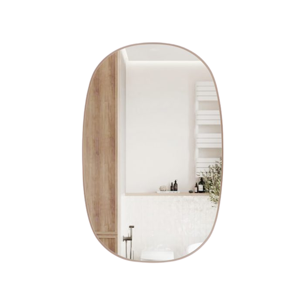 Aulic LMVAL-580-BZ Valmont Vertical 580mm LED Mirror, Brushed Bronze