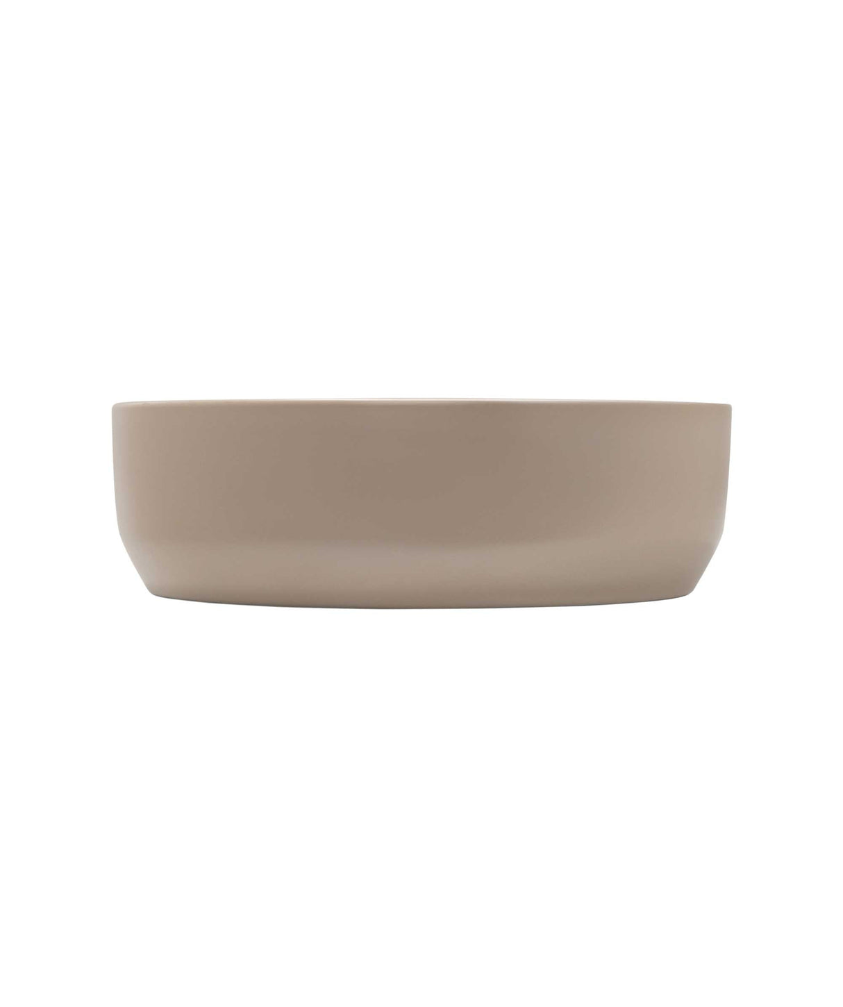 Seima 192029 Aurora 385 Above Counter Ceramic Basin, Smoky Taupe Silk Matte Finish