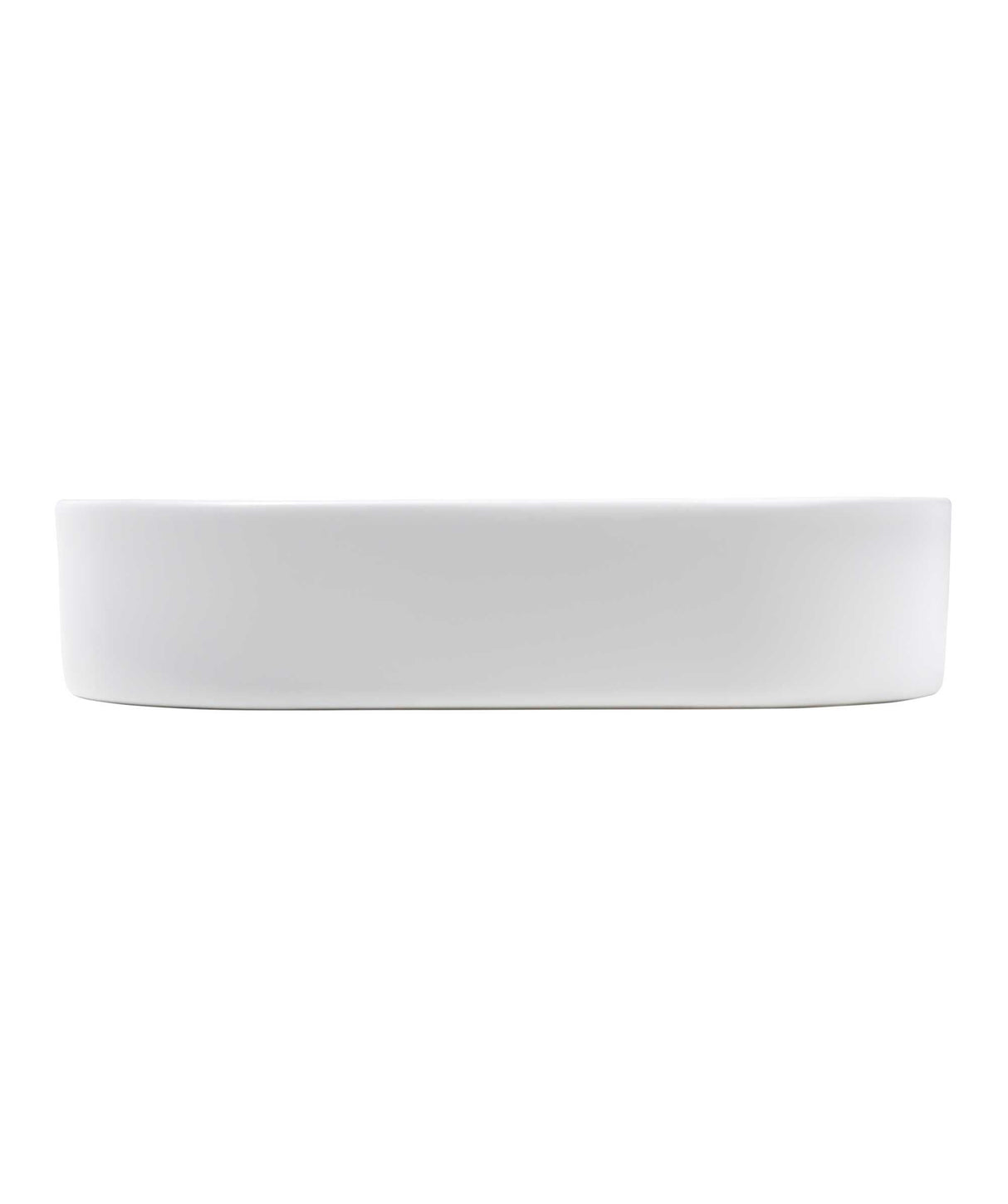 Seima 192067 Aurora 530 Above Counter Ceramic Basin, White Silk Matte