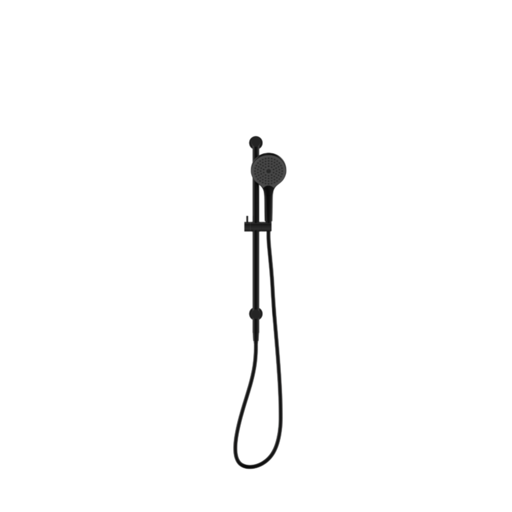 Nero Mecca Shower Rail With Air Shower II Matte Black NR221905GMB