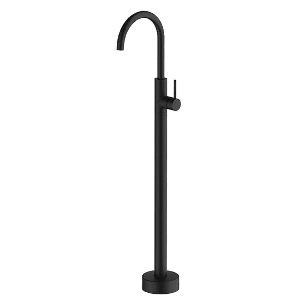 Abey Lucia Bath Filler, Black, 3BTM-B