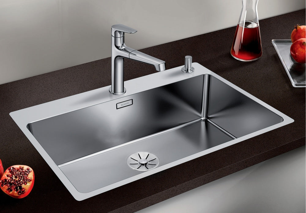 Blanco Andano700Ifa 500 Series Single Bowl Kitchen Sink Top Mounted Sinks