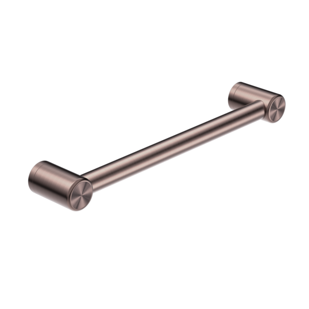 Nero Mecca Care 32mm Grab Rail 450mm Brushed Bronze NRCR3218BZ