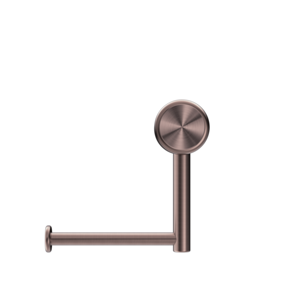 Nero Mecca Care Heavy Duty Toilet Roll Holder Brushed Bronze NRCR3286BZ