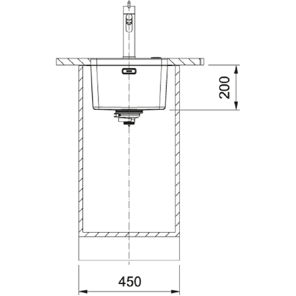 Franke Mythos Single Bowl 340mm Undermount Stainless Steel with Accessories, MYX110-34FPC