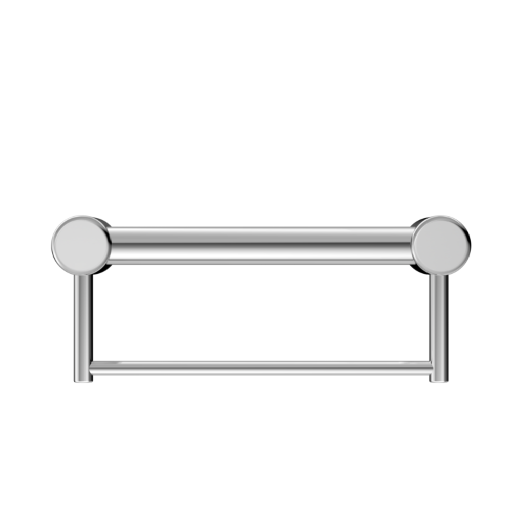 Nero Mecca Care 32mm Grab Rail With Towel Holder 300mm Chrome NRCR3212BCH