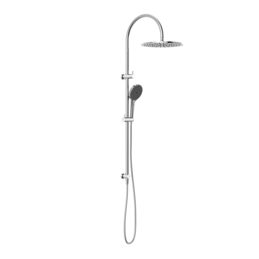 Nero Mecca Twin Shower With Air Shower II Chrome NR221905HCH