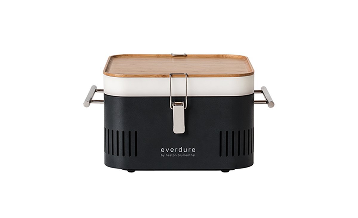 Everdure by Heston ECUBEG Blumenthal Cube Charcoal BBQ Graphite