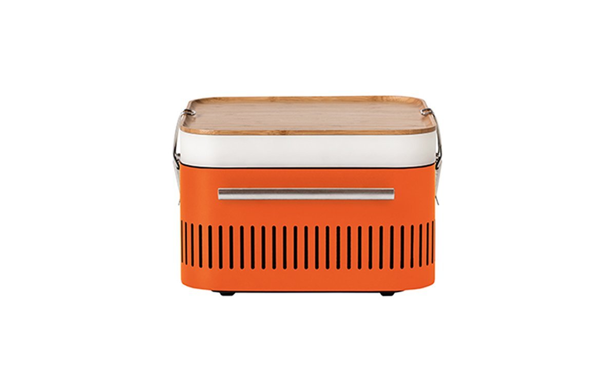 Everdure by Heston ECUBEO Blumenthal Cube Charcoal BBQ Orange