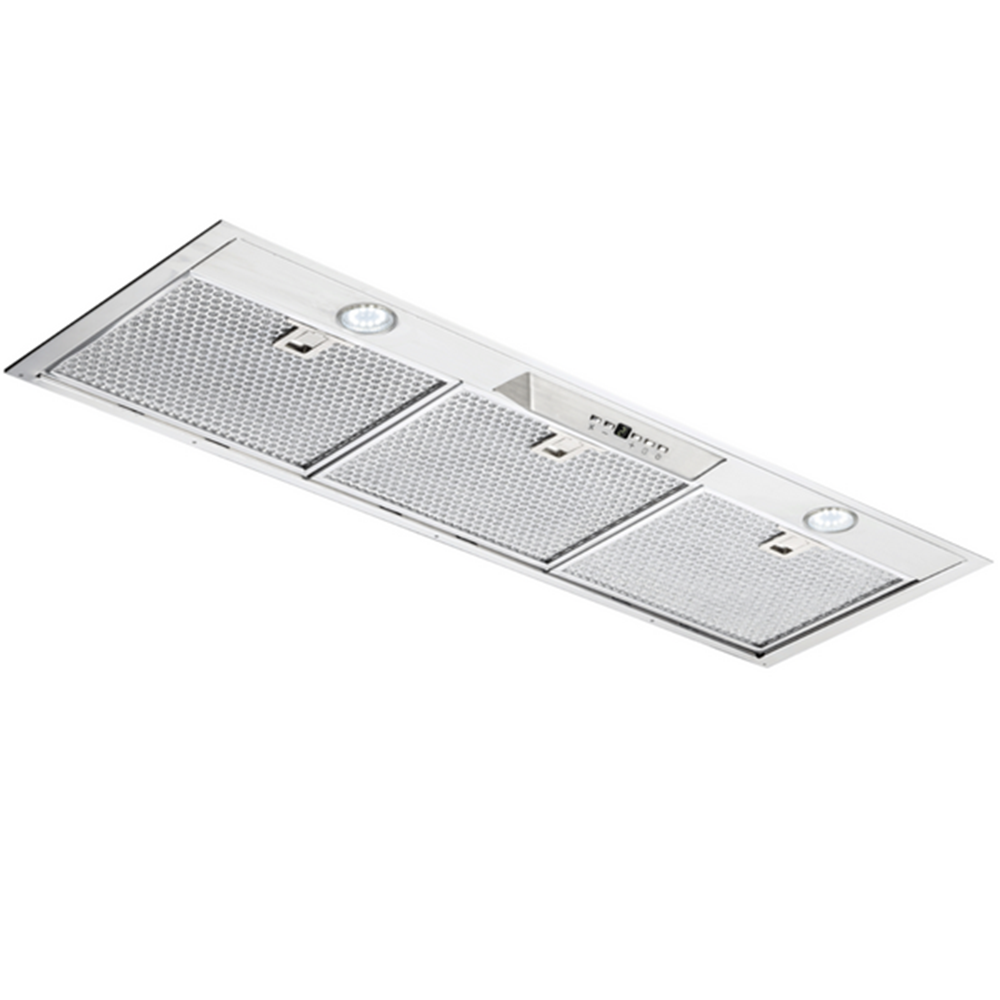 Schweigen UM1390-9SINL 90cm Silent Inline Motor Undermount Rangehood, 1600m3/hr, Stainless Steel