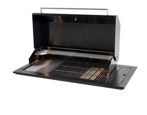 Euro Appliances EAL1175DIBBQBL 3 Burner/Infrared Built-In BBQ, Matte Black