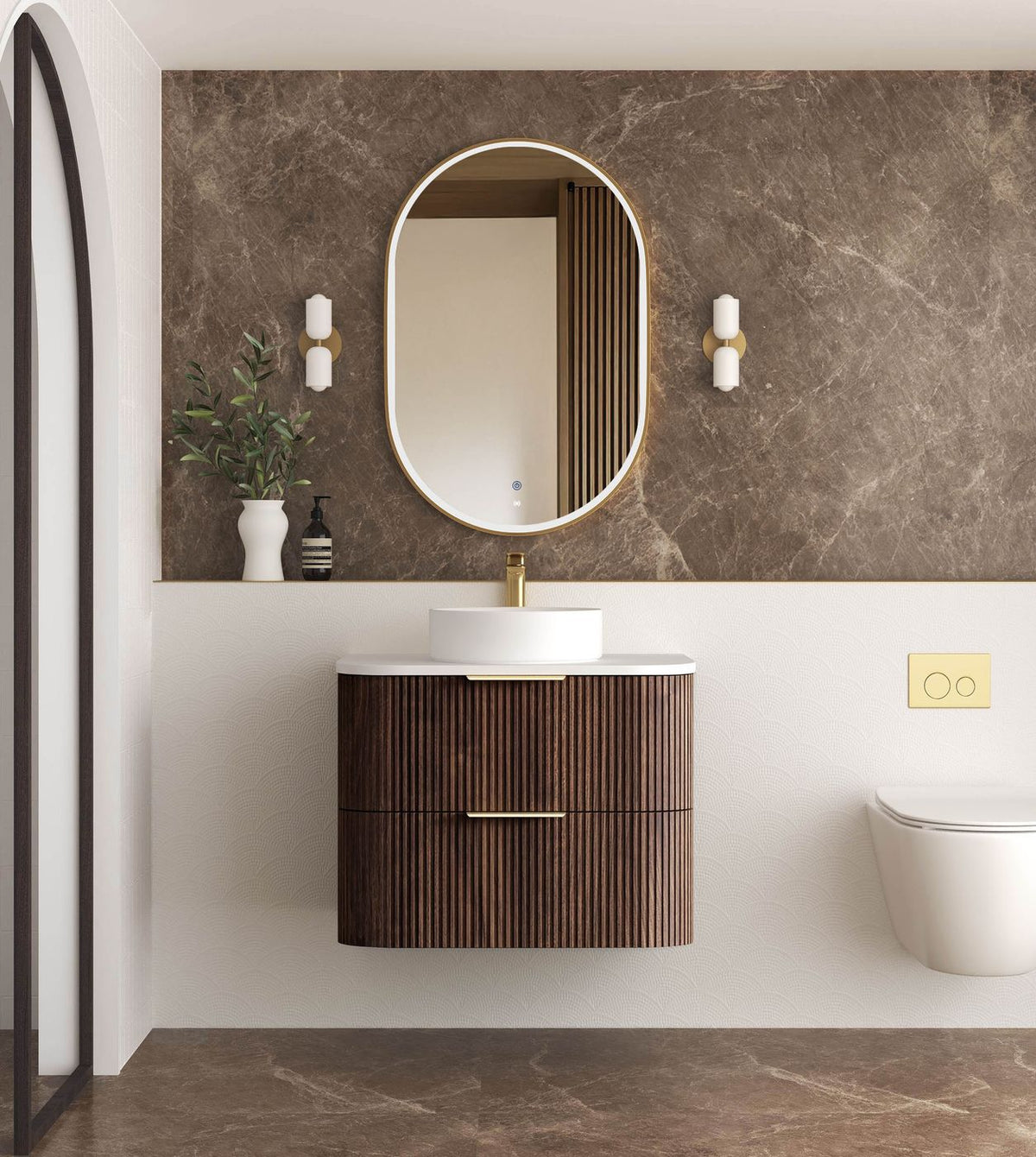 Otti Havana Sable Walnut Vanity