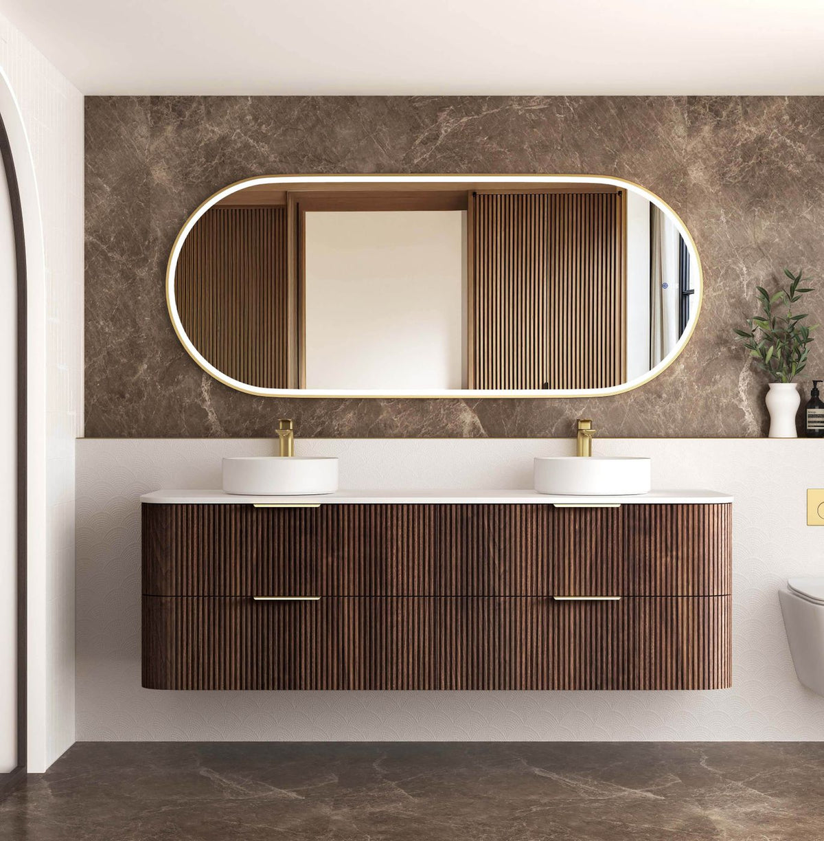 Otti Havana Sable Walnut Vanity