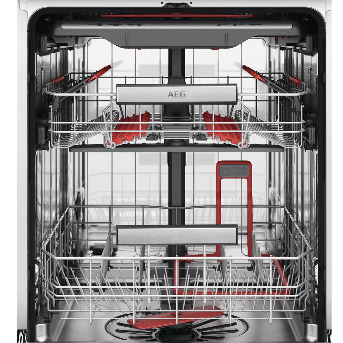 AEG FUF7590SMB 60cm Built-Under Dishwasher, Matte Black