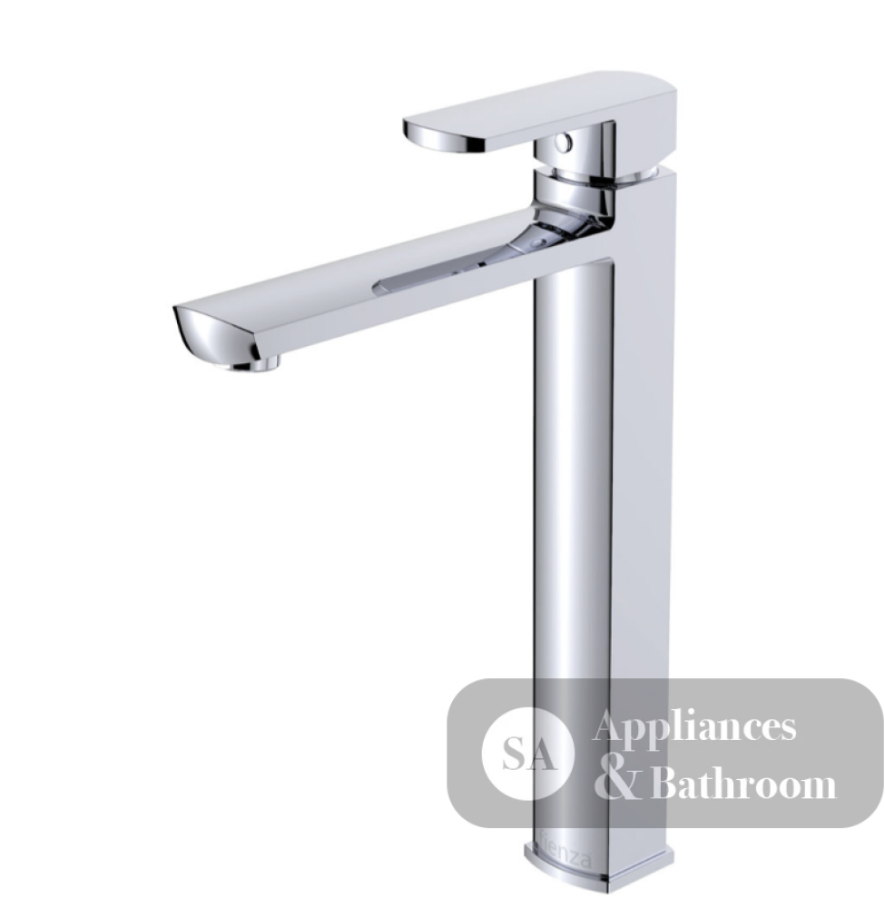 Fienza 218107 Koko Care Tall Basin Mixer Tap Chrome 316mm High - Tall Basin Mixer