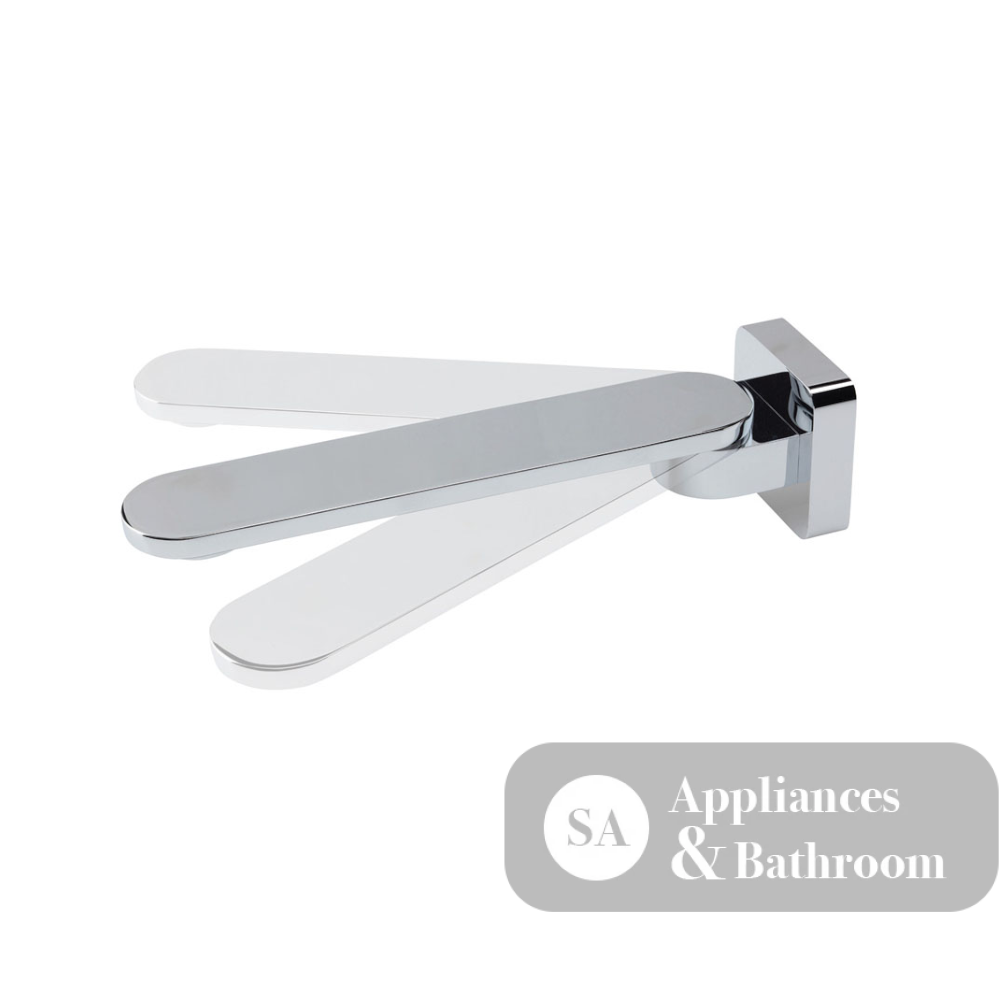 Fienza 221116 Empire Slim Swivel Bath Outlet Chrome - Wall Spouts