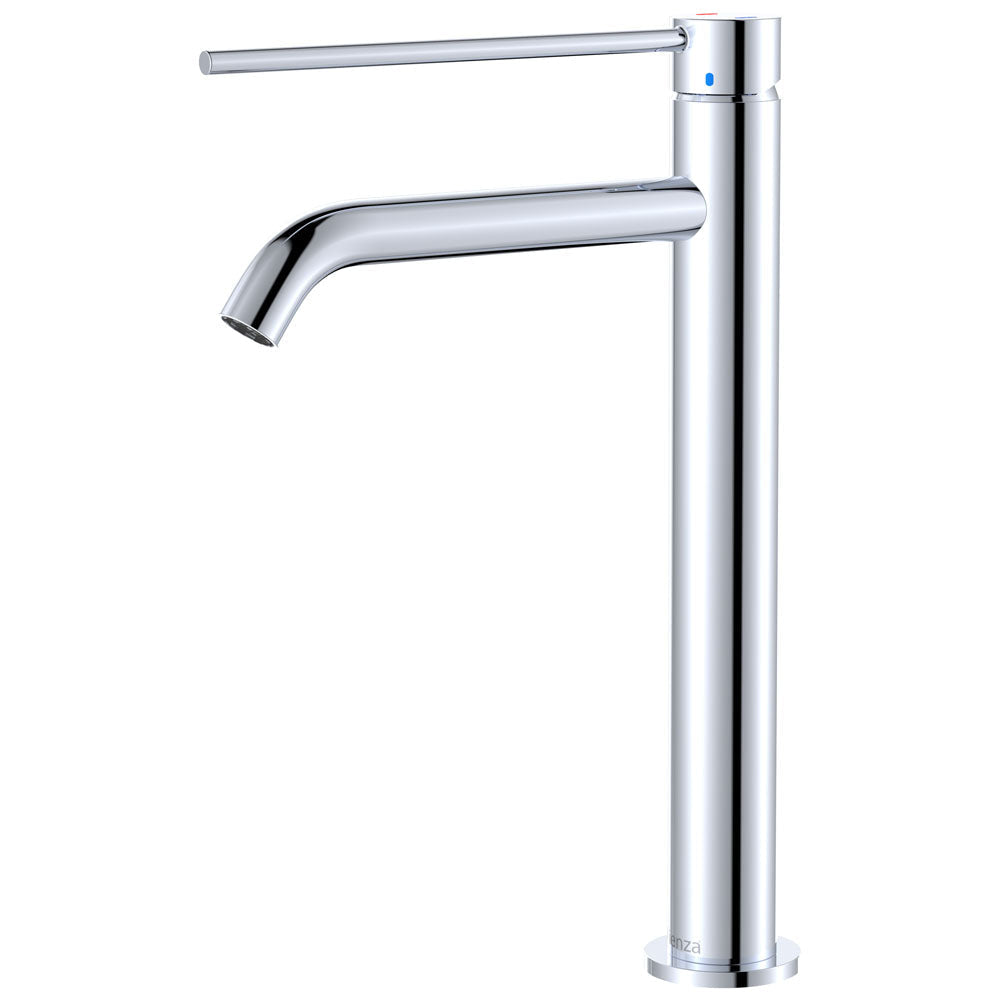 Fienza 228107D-LF Kaya Care Tall Basin Mixer Chrome - Mixer Taps Care and Assisted Living