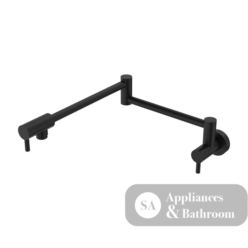 Fienza 228120B Kaya Pot Filler Matte Black - Pot Fillers