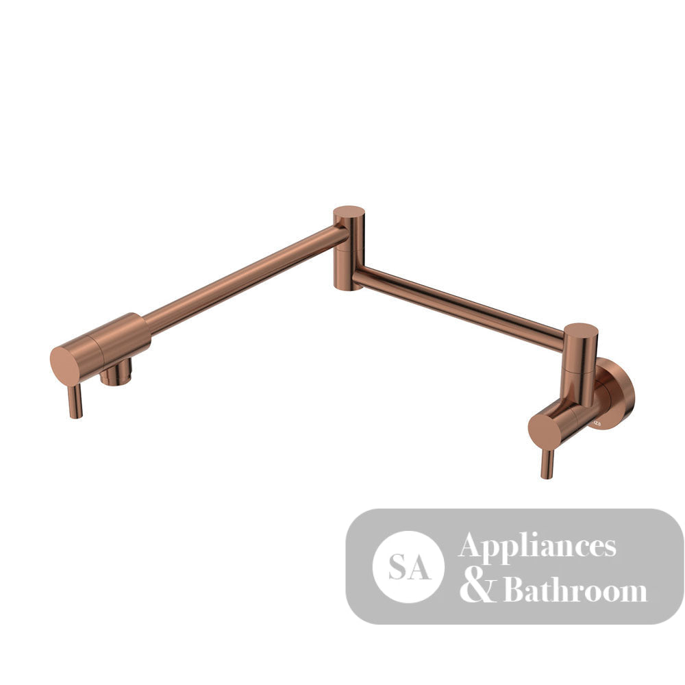 Fienza 228120CO Kaya Pot Filler Brushed Copper - Pot Fillers