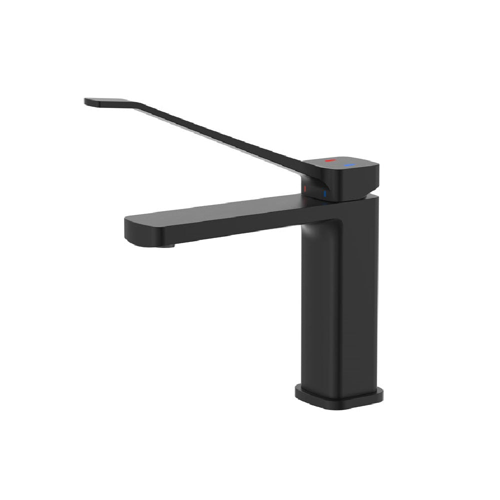 Fienza 233103DB Tono Care Basin Mixer Matte Black - Mixer Taps Care and Assisted Living