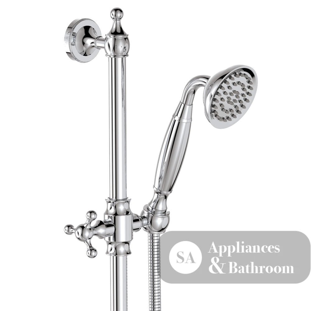 Fienza Lillian Rail Shower Set Chrome 336103 Showers