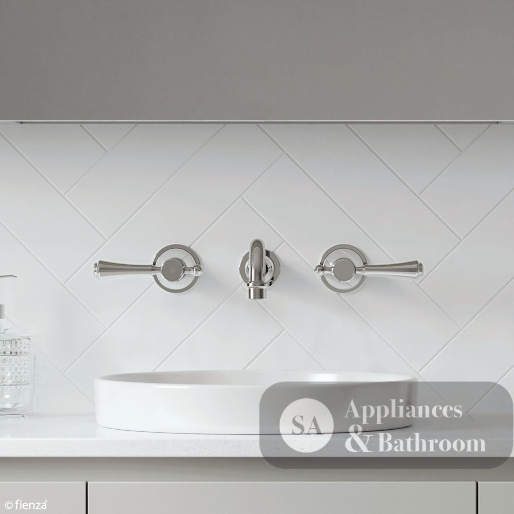 Fienza 339102CC-LF Lillian Lever Basin Bath Wall Set Chrome - Tapware 3 Piece