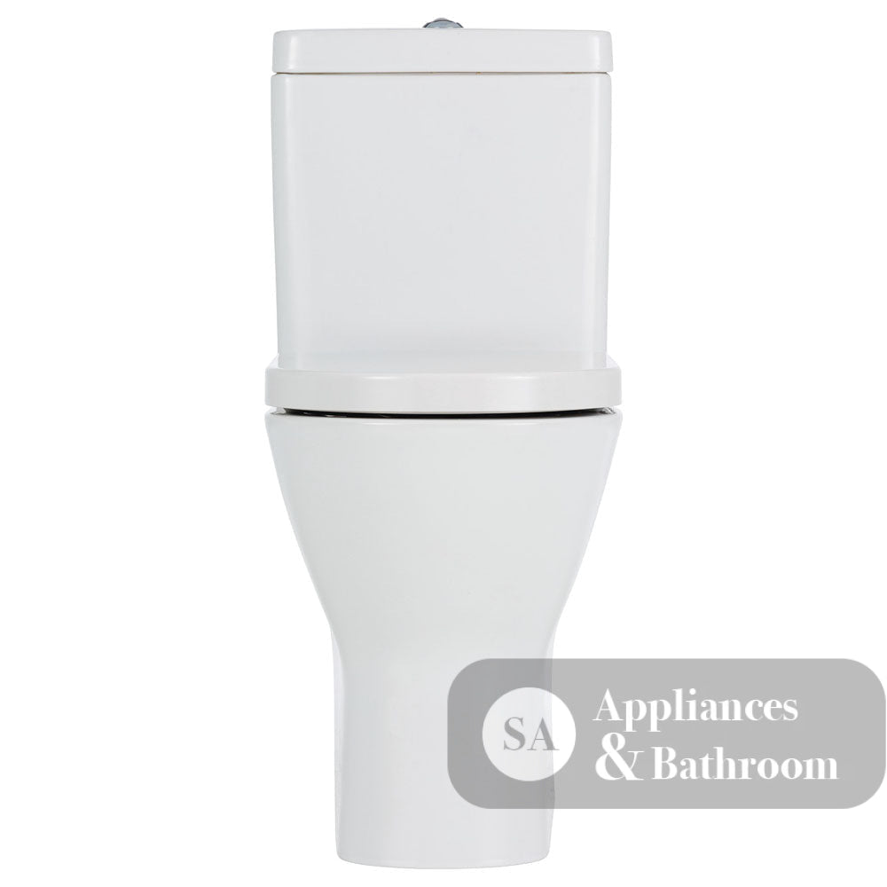 Fienza 385447WA Resort Back-to-Wall Toilet Suite S Trap 90-200 with Bottom Inlet White - Toilet Suites