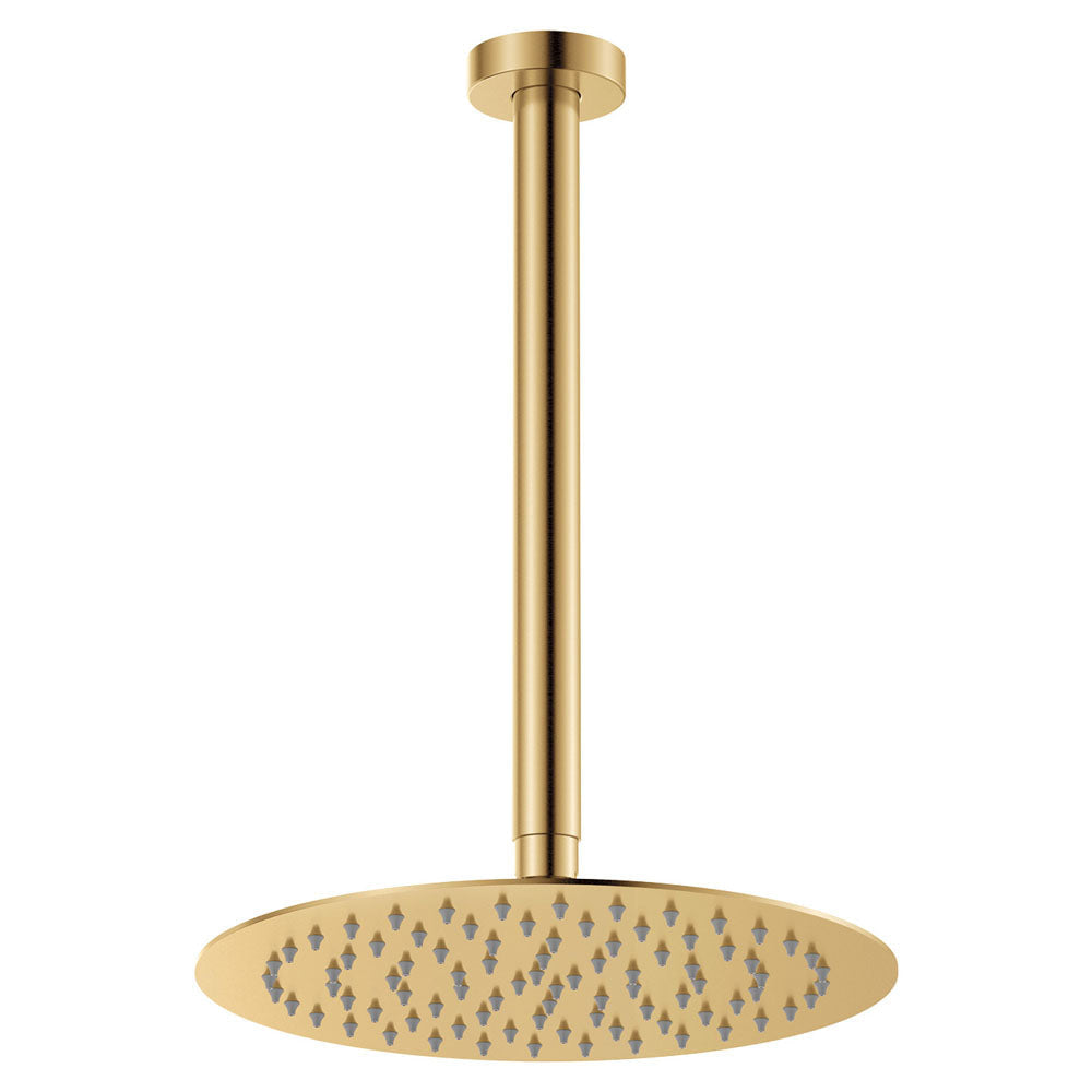 Fienza 411125UB-C Kaya Shower Dropper Set Urban Brass - Ceiling Shower Set