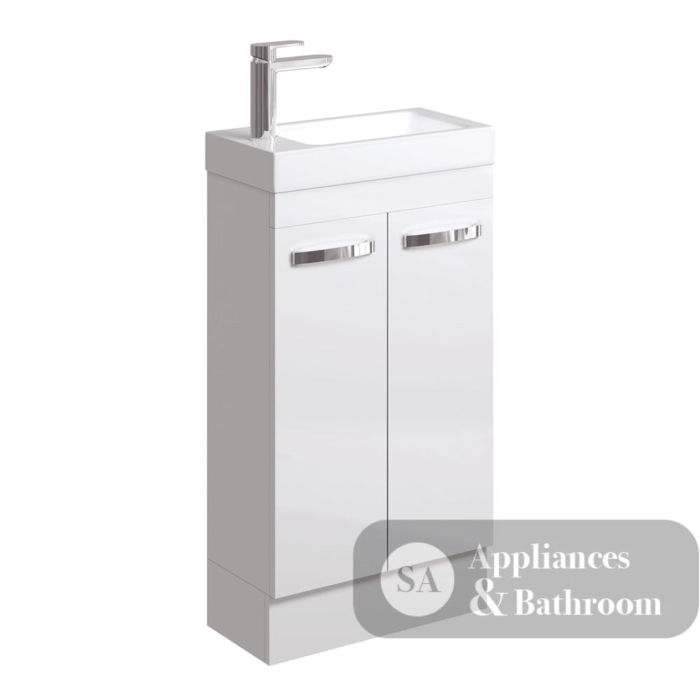 Fienza 4525DWK Denzel 450 Vanity on Kickboard - Vanity Units