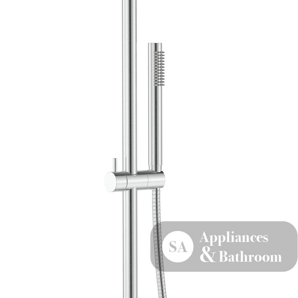 Fienza 455189 Kaya Wall Mounted Outdoor Twin Shower Brushed Stainless Steel - Twin Showers