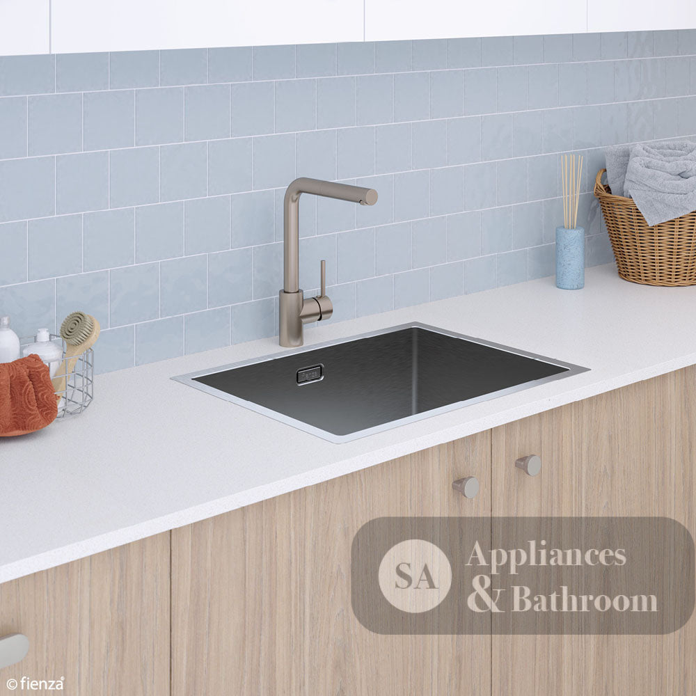 Fienza 50L Stainless Steel Square Laundry Sink 68501 - Special Order Insert Sinks