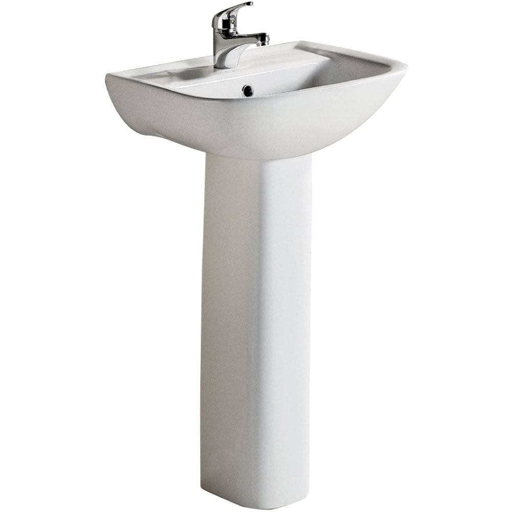 Fienza 610131W RAK Lara Pedestal Basin White - Basins