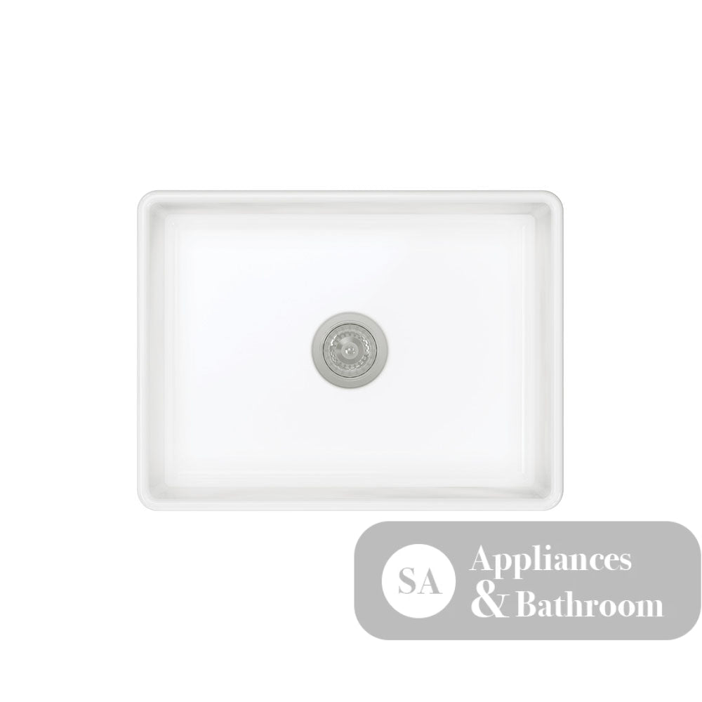 Fienza 68704 Olivia Small Single Butler Sink 605X455X255Mm White- Special Order Kitchen Sinks