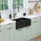 Fienza 68709 Benson Double Butler Sink Matte Black - Special Order Kitchen Sinks