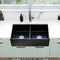 Fienza 68709 Benson Double Butler Sink Matte Black - Special Order Kitchen Sinks