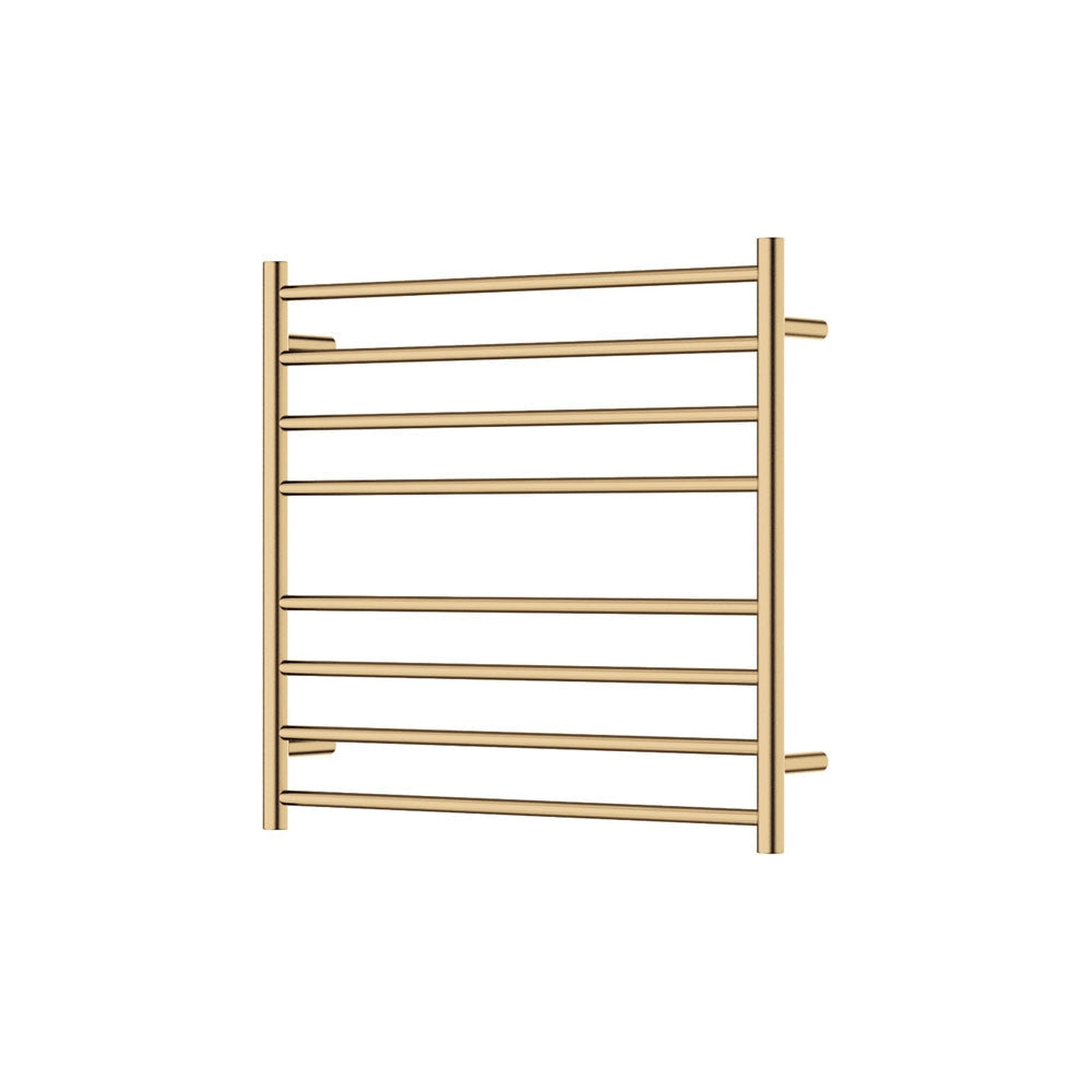 Fienza 8277570UB Isabella Heated Towel Rail 750 x 700mm Urban Brass