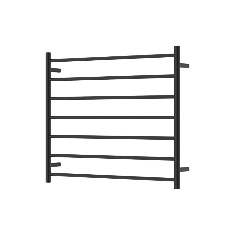 Fienza 8279075MB Isabella Heated Towel Rail 900 x 750mm Matte Black