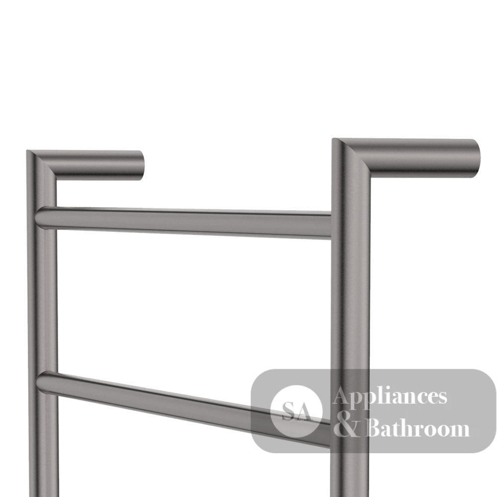 Fienza 82860120GM Kaya Heated Towel Rail 600 x 1200mm Gun Metal Finish
