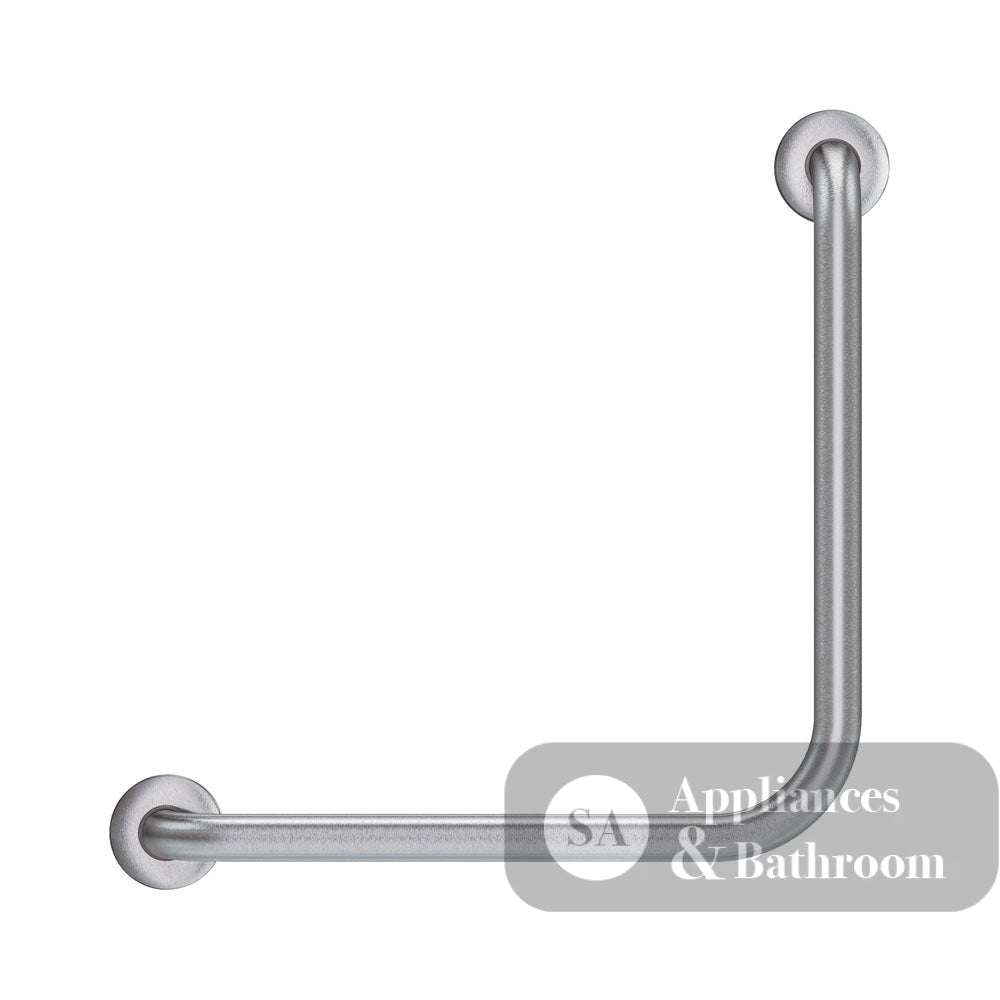 Fienza Care GRAB4545 Ambulant 90° Degrees 450x450mm Stainless Steel Grab Rail - Grab Rail