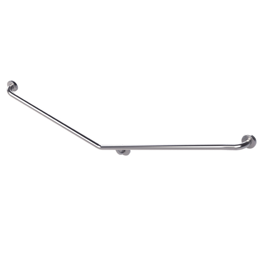 Fienza Care GRAB9070R Ambulant 40° 900x700mm Stainless Steel Right Hand Grab Rail - Grab Rail