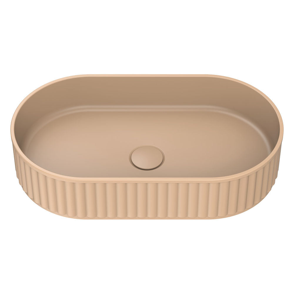 Fienza CSB804D Minka Pill Solid Surface Above Counter Basin Dusk Finish - Basins
