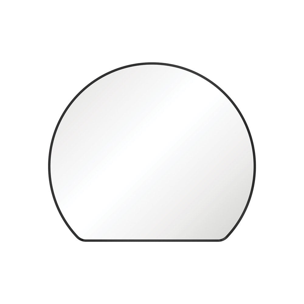 Fienza FMSR80B Sunrise Matte Black Round Framed Mirror 800 x 690 - Mirrors