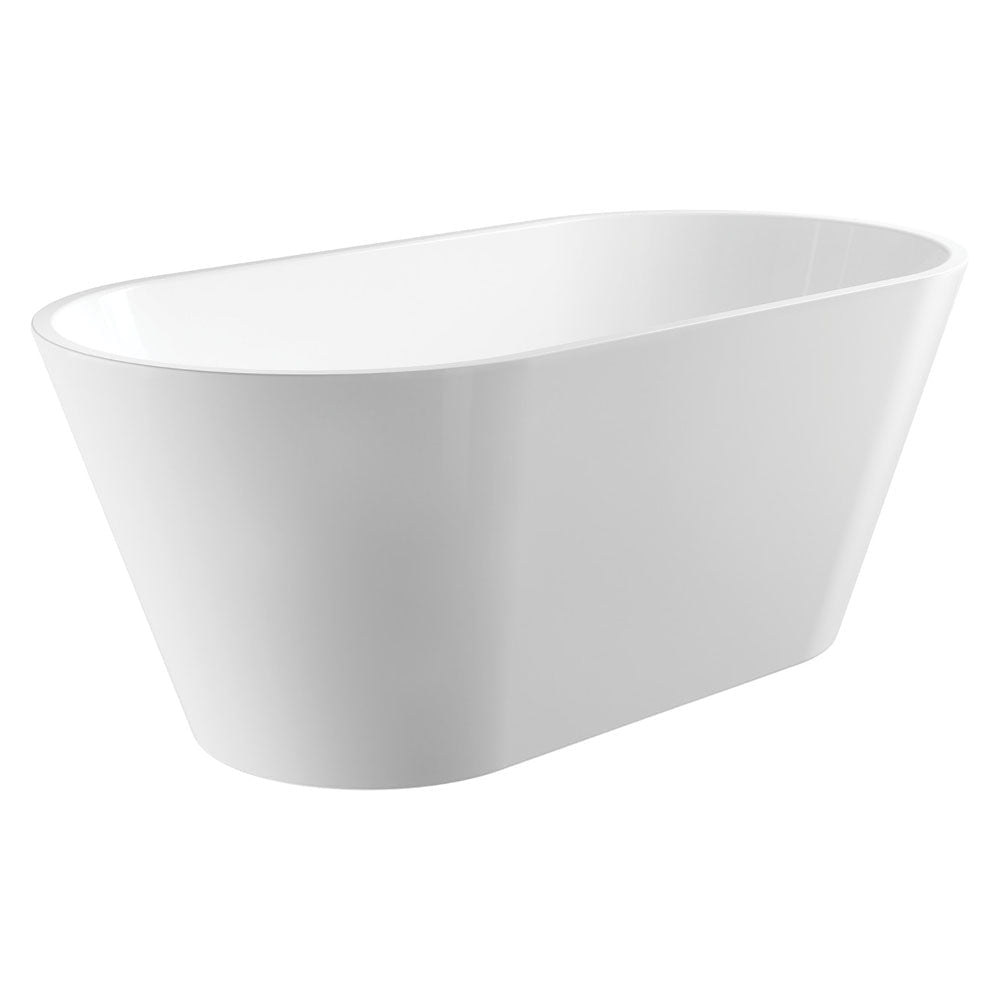 Fienza FR71-1500-OF Austin Freestanding Acrylic Bath 1500mm Gloss White - Freestanding Bath