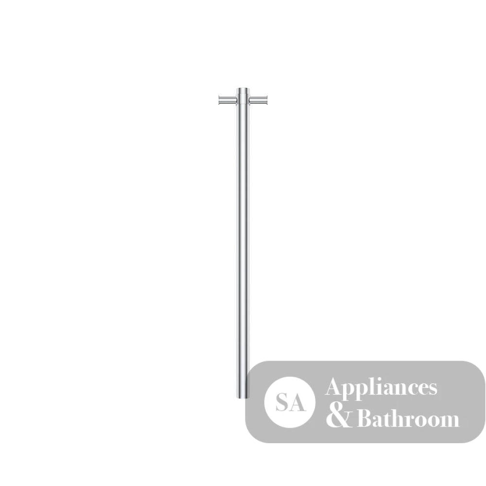 Fienza Isabella 827900 Vertical Heated Towel Rail 100 x 900mm Chrome