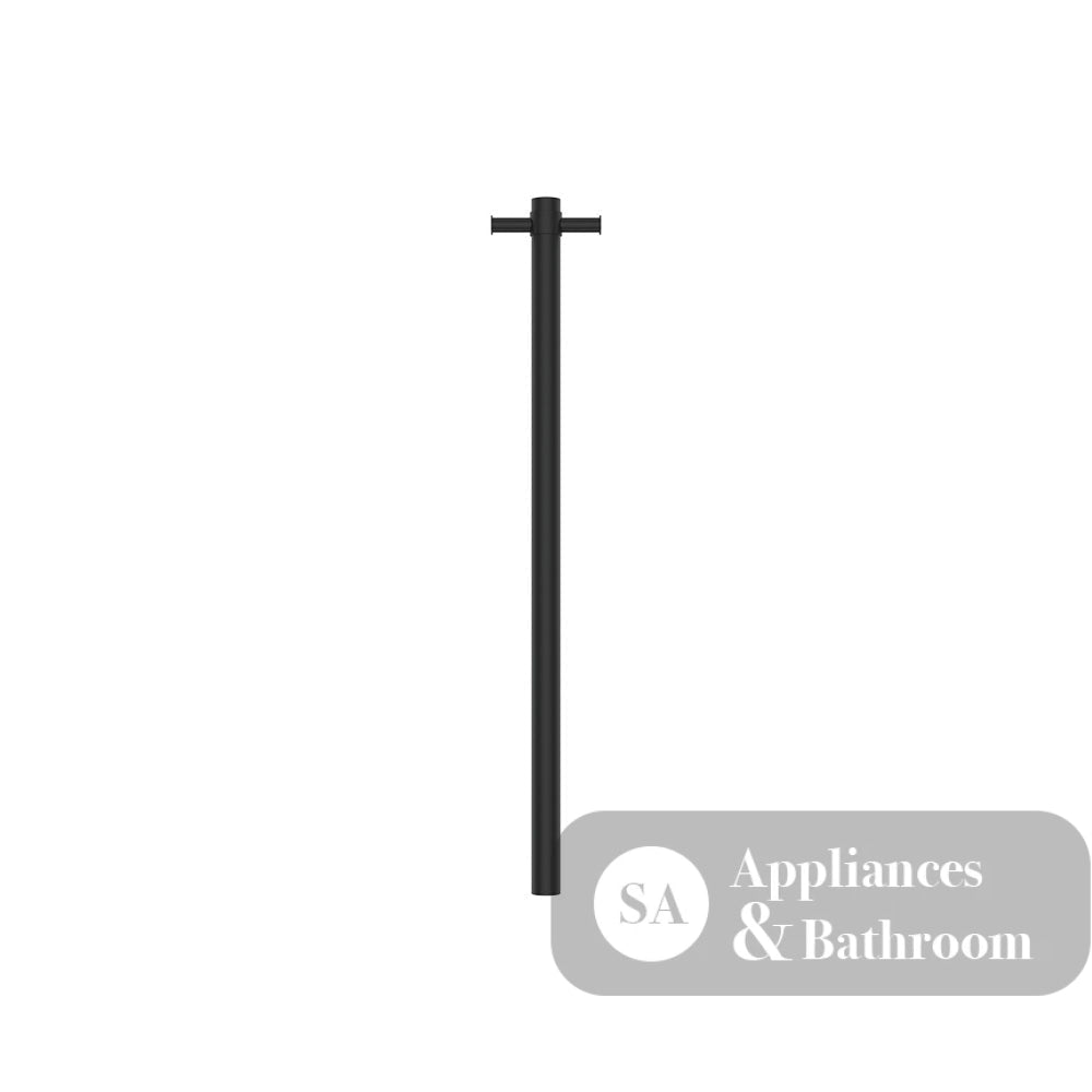 Fienza Isabella 827900MB Vertical Heated Towel Rail 100 x 900mm Matte Black