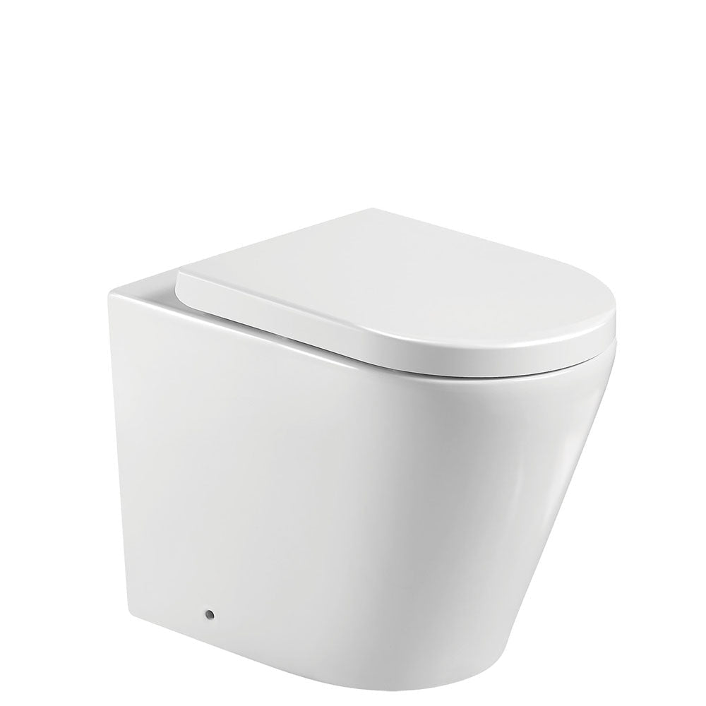 Fienza Isabella Wall-Faced Suite - Gloss White - Wall Faced Suite