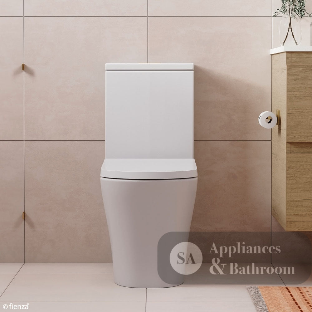 Fienza K018B Chloe S-Trap 160-230mm Back to Wall Toilet White - Toilet Suites