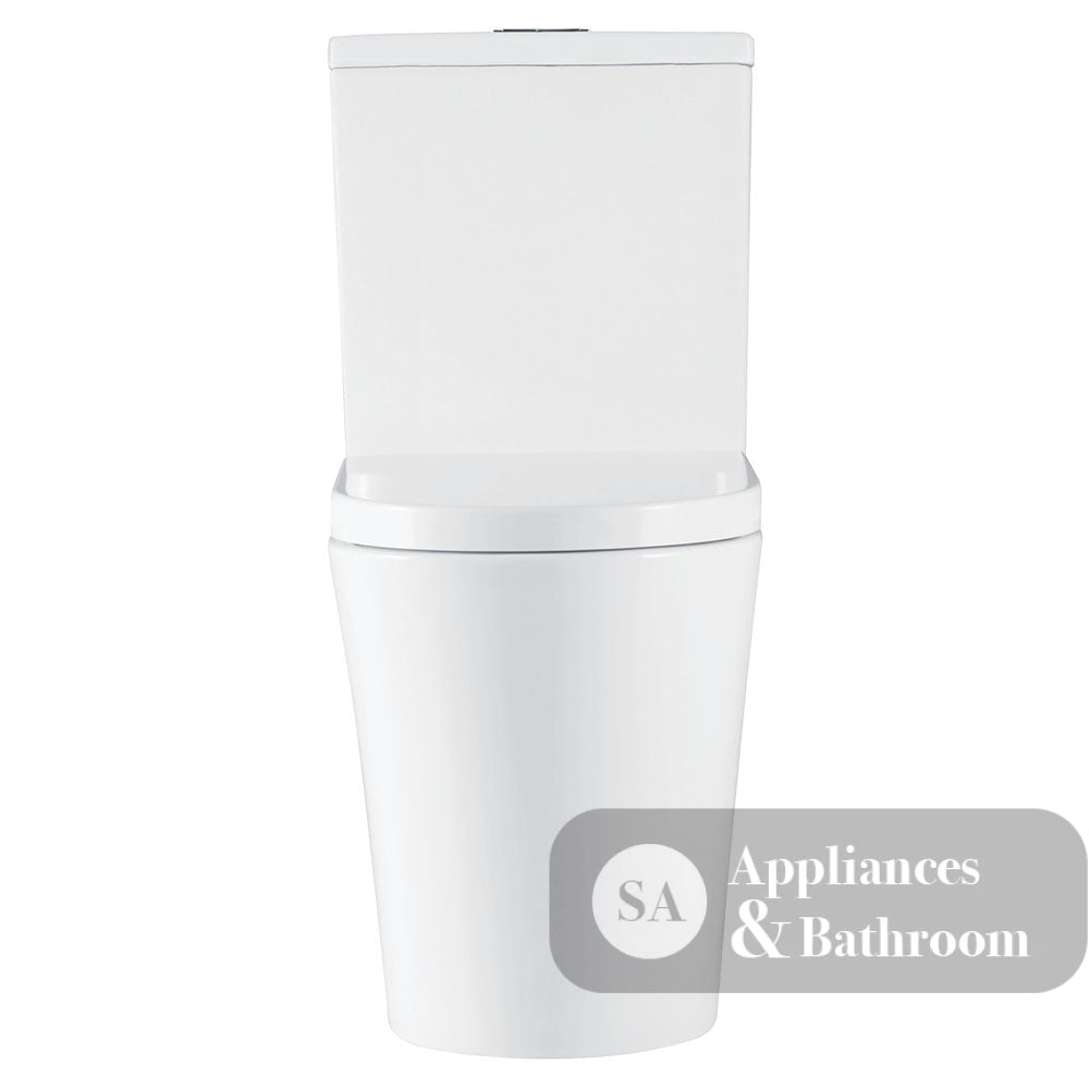 Fienza K021A-1 Kaya Tornado Back to Wall Toilet Suite Thick Seat S Trap 90-160 Gloss White - Toilet Suites