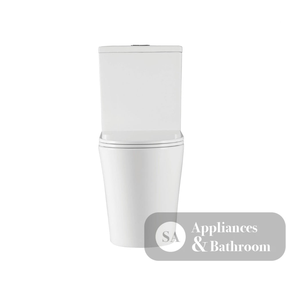 Fienza K021B Kaya S Trap 160-230mm Back to Wall Toilet White - Toilet Suites