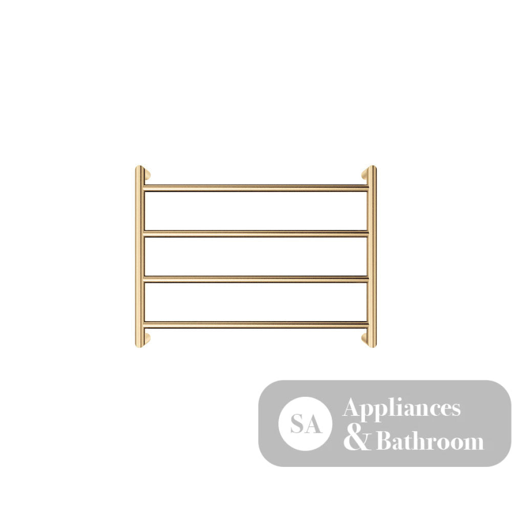 Fienza Kaya 8286045UB Heated Towel Rail 600 x 450mm Urban Brass - Bathroom Accessories